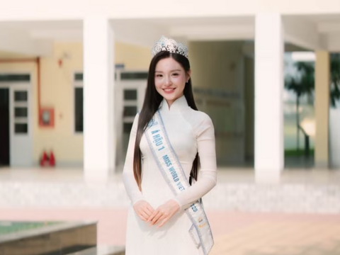 Á hậu Khánh Như tham dự Miss International lần thứ 64