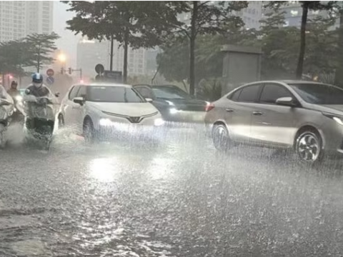 Mưa lớn, dông lốc khiến hơn 400ha lúa và hoa màu bị ngập
