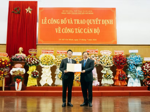 NSND Quốc Hưng được bổ nhiệm làm Giám đốc Nhạc viện TP.HCM