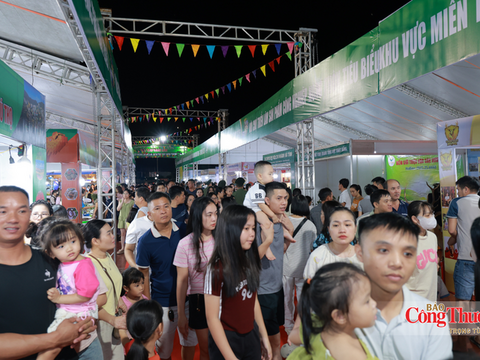 Hội chợ sản phẩm công nghiệp nông thôn tiêu biểu miền Trung - Tây Nguyên thu về 12 tỷ đồng