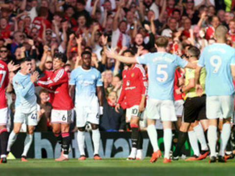 Haaland ghi bàn tranh cãi giúp Man City hạ Man Utd