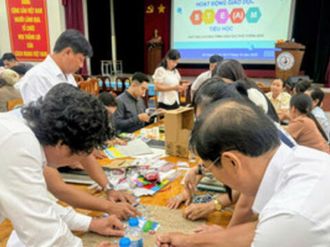 Ngành GD&ĐT An Giang tăng cường hoạt động giáo dục STEM/STEAM trong trường học
