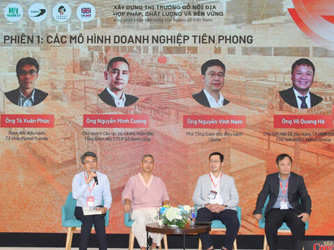 Thị trường gỗ nội địa hướng tới chuẩn mực, minh bạch và bền vững