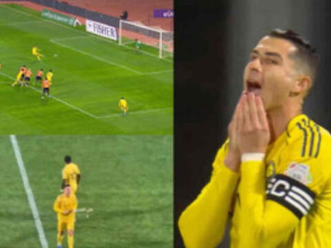 Ronaldo nổi giận sau pha đá hỏng phạt đền