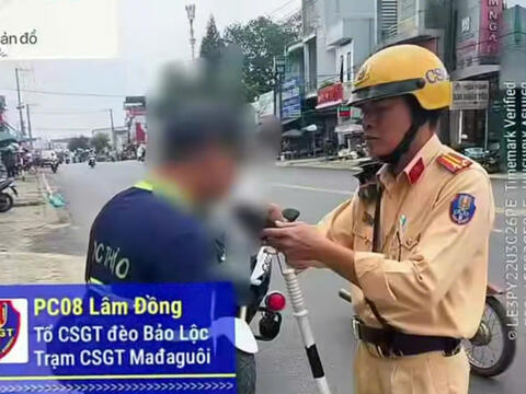 Cảnh sát giao thông xử lý hơn 1.600 lái xe vi phạm nồng độ cồn