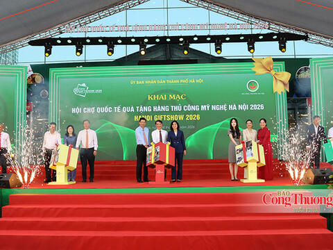 Khai mạc Hanoi Giftshow 2026: Kết nối giao thương, thúc đẩy xuất khẩu