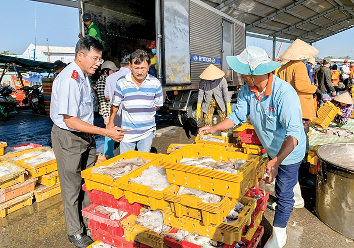 Tăng cường quản lý tàu cá cập cảng, xuất cảng khai thác hải sản