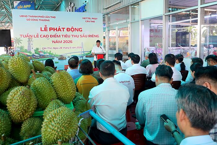 Phát động Tuần lễ cao điểm tiêu thụ sầu riêng 