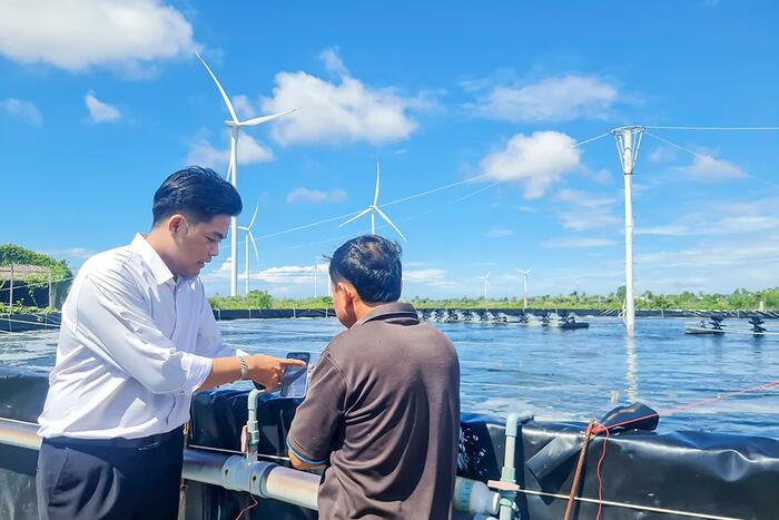 Số hóa ao tôm 