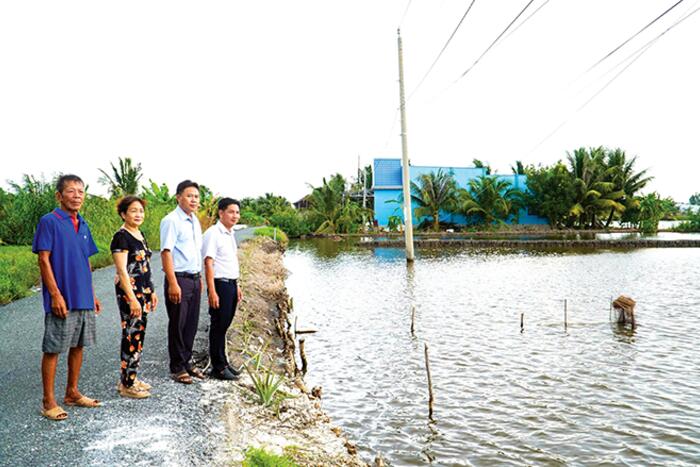 Mở lối sinh kế bền vững cho người dân vùng hạn, mặn 