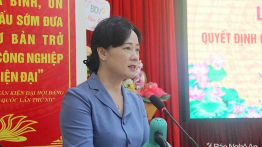 Đảng ủy Khối Doanh nghiệp Nghệ An công bố quyết định về công tác cán bộ