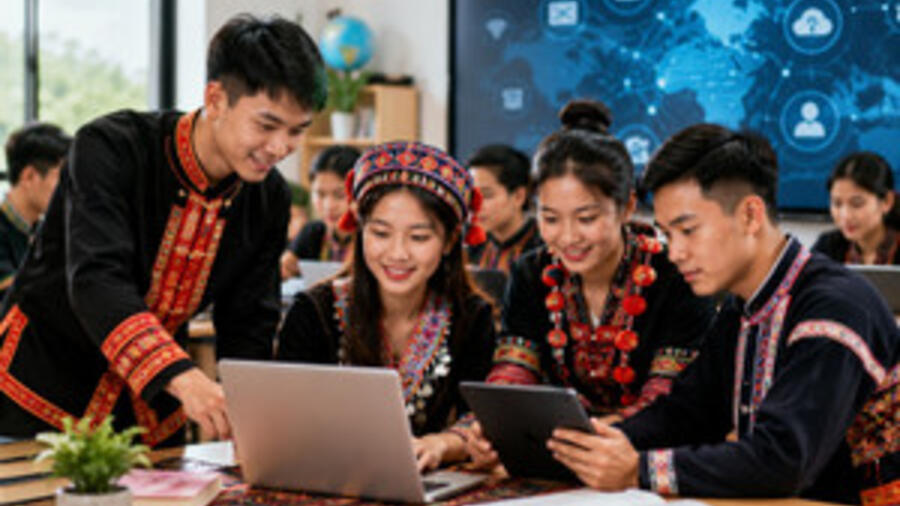 Phát triển kỹ năng số tạo sinh kế cho thanh niên thoát nghèo bền vững