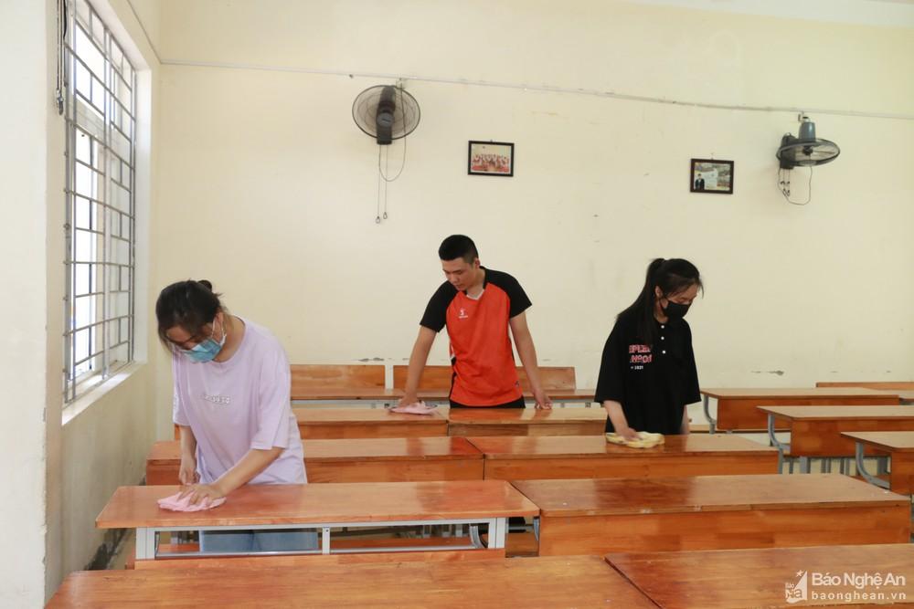 Nghệ An: Phòng dịch đảm bảo an toàn tuyệt đối cho Kỳ thi tuyển sinh vào lớp 10