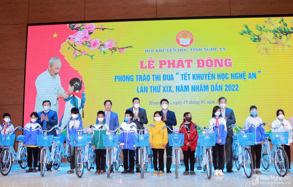 Phát động Tết Khuyến học Nghệ An năm Nhâm Dần 2022