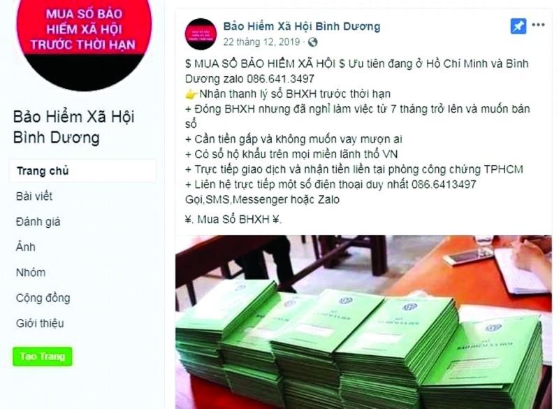 Ngăn chặn hoạt động mua bán sổ bảo hiểm xã hội