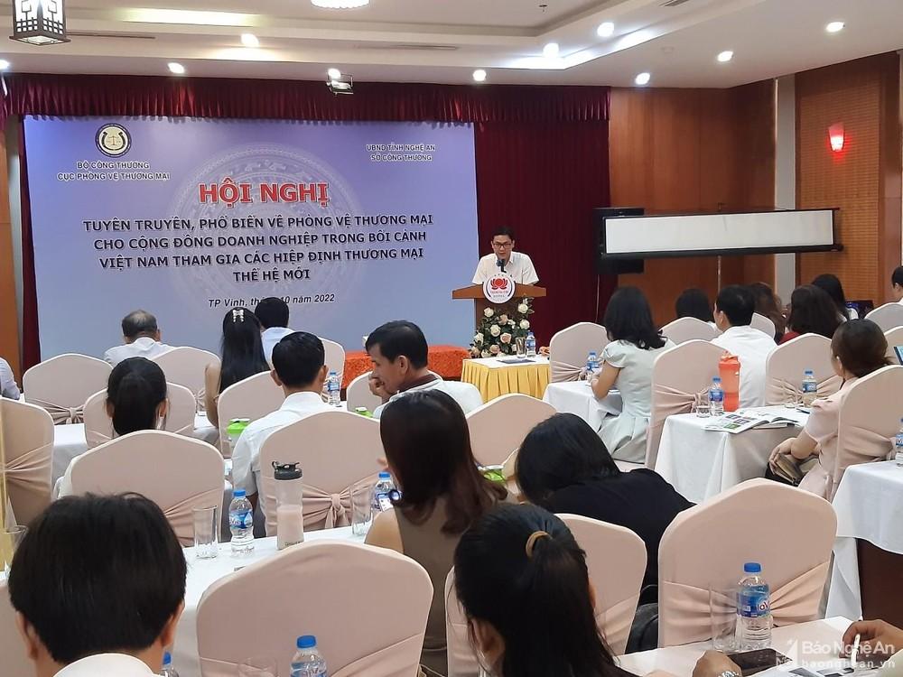 Nghệ An: Tuyên truyền, phổ biến nâng cao năng lực phòng vệ thương mại ảnh 1