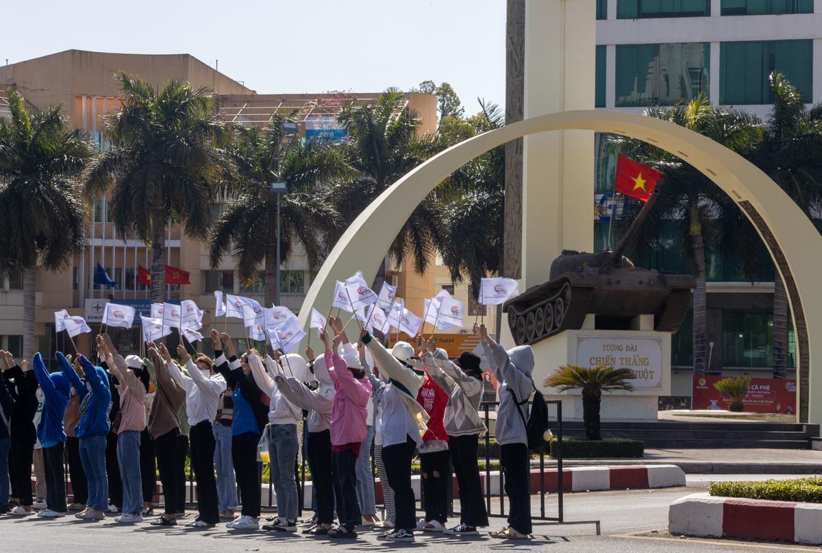 Tập luyện các tiết mục cho Lễ hội đường phố. Ảnh minh họa: Hoàng Gia