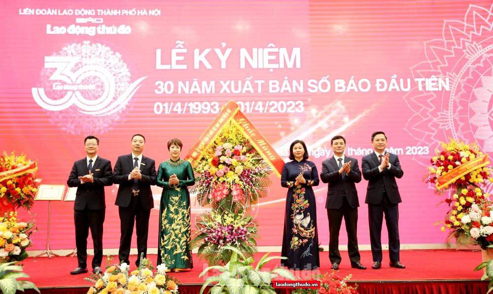 Báo Lao động Thủ đô long trọng kỷ niệm 30 năm ngày xuất bản số báo đầu tiên