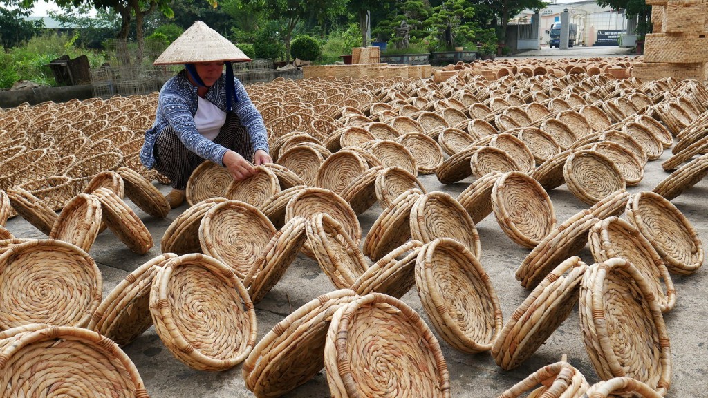 Từ xã thuần nông Đông Hà có sự chuyển dịch mạnh mẽ phát triển công nghiệp, nâng cao đời sống người dân. (Ảnh N.Lân)