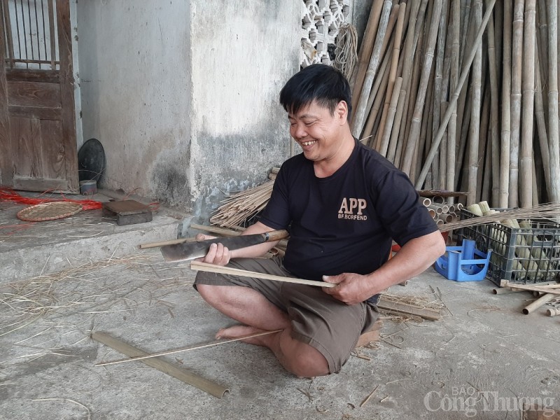 Thái Nguyên: Những người “giữ lửa” nghề mây tre đan truyền thống Thù Lâm