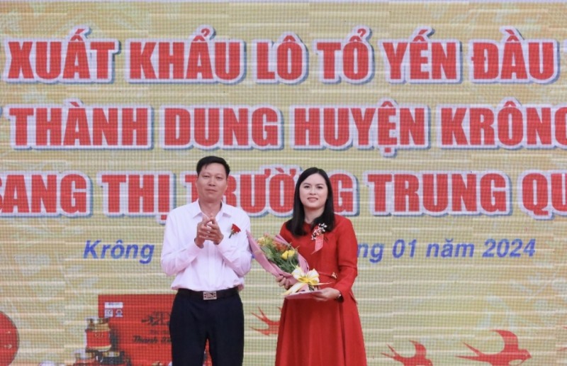 Đắk Lắk: Xuất khẩu lô tổ yến chính ngạch đầu tiên sang thị trường Trung Quốc