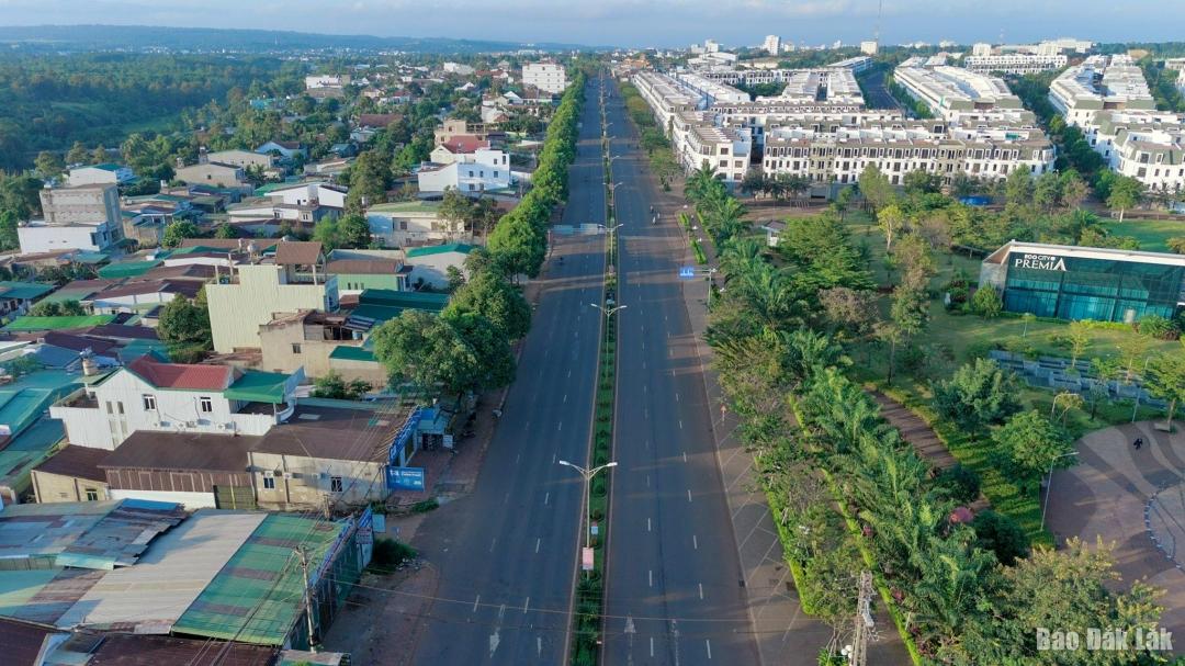 Thành phố Buôn Ma Thuột đang phấn đấu trở thành trung tâm vùng Tây Nguyên. (Ảnh minh họa)