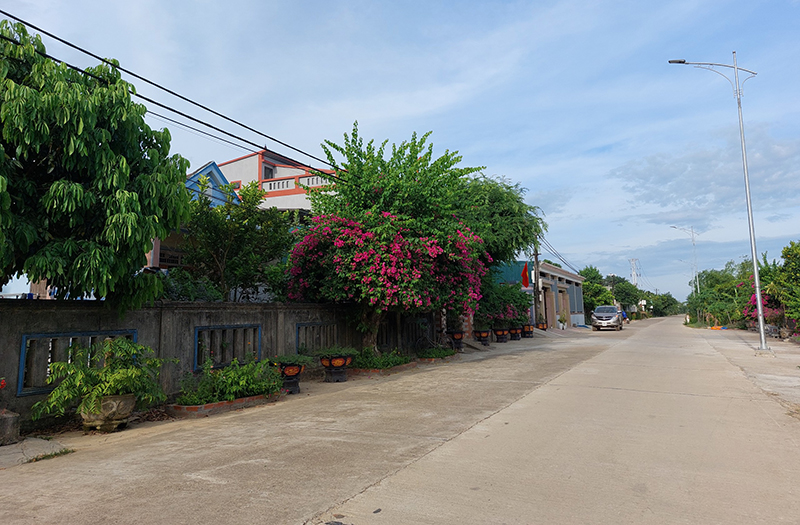 Cơ sở hạ tầng trên địa bàn TX. Ba Đồn ngày càng hoàn thiện.