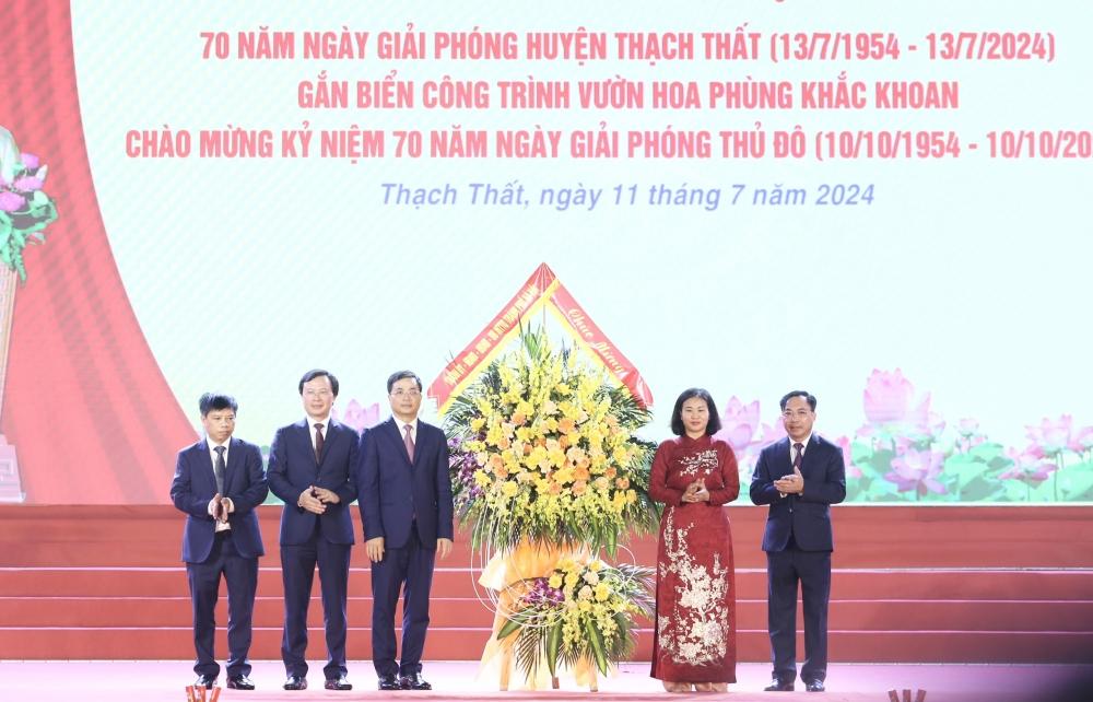 Xây dựng huyện Thạch Thất theo hướng đô thị xanh