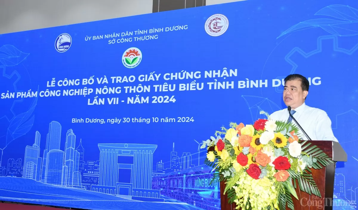 Bình Dương: Vinh danh 41 sản phẩm công nghiệp nông thôn tiêu biểu năm 2024