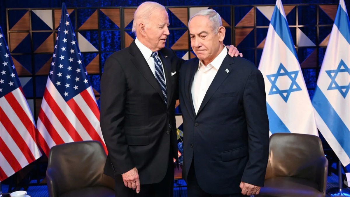 Tổng thống Mỹ Joe Biden và Thủ tướng Israel Benjamin Netenyahu trong cuộc họp tại Tel Aviv năm 2023. Ảnh: NBC News Tổng thống Mỹ Joe Biden và Thủ tướng Israel Benjamin Netenyahu trong cuộc họp tại Tel Aviv năm 2023. Ảnh: NBC News