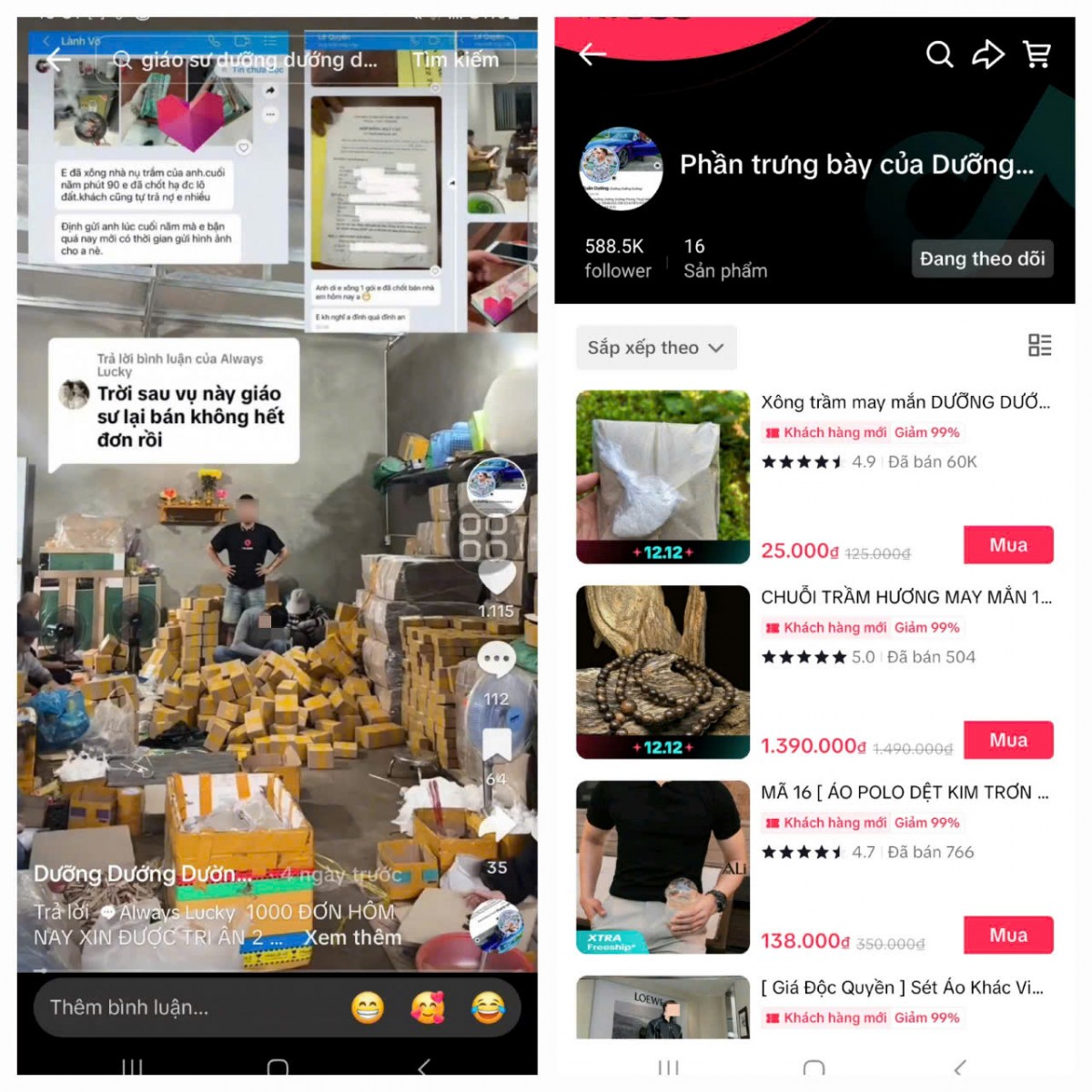 Phạt Tiktoker Dưỡng Dướng Dường sau phản ánh của Báo Công Thương Phạt Tiktoker Dưỡng Dướng Dường sau phản ánh của Báo Công Thương