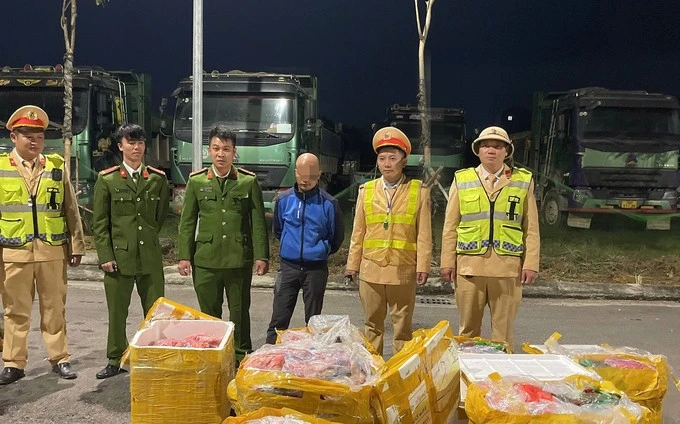 Tang vật được lực Công an thu giữ.