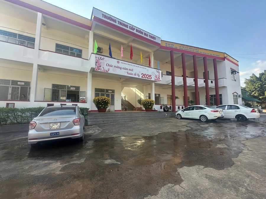 Trường Trung cấp Buôn Ma Thuột hiện nay. Ảnh: TT
