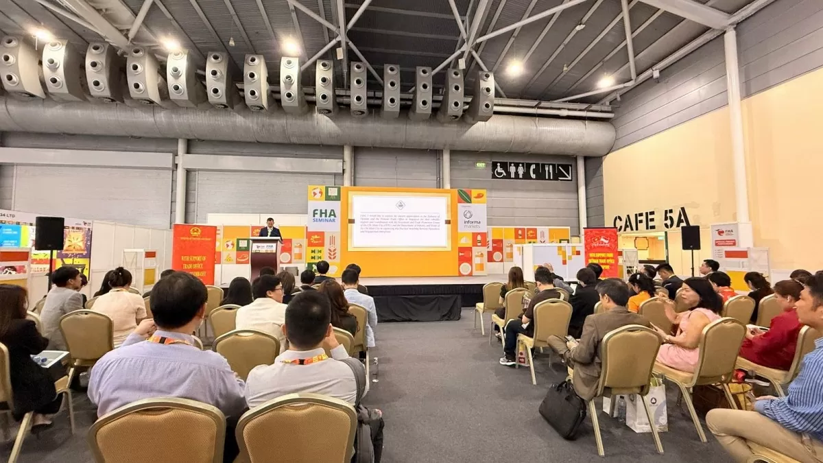 Xúc tiến thương mại thực phẩm Việt Nam vào thị trường Singapore