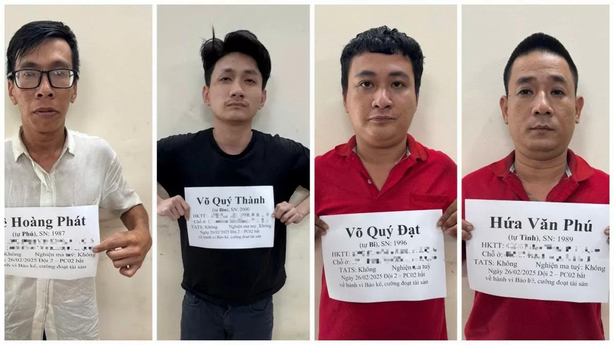 Bắt nhóm giang hồ bảo kê chợ Bình Tây, thủ đoạn như Khánh 'trắng'