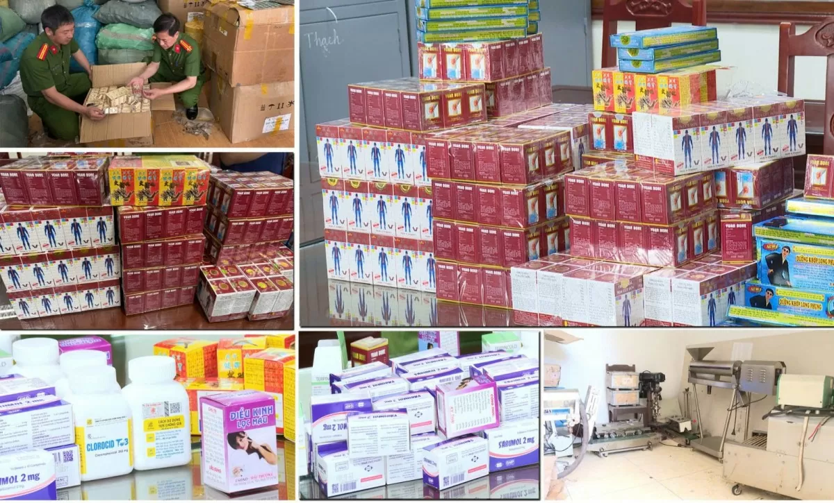 sản xuất thuốc giả