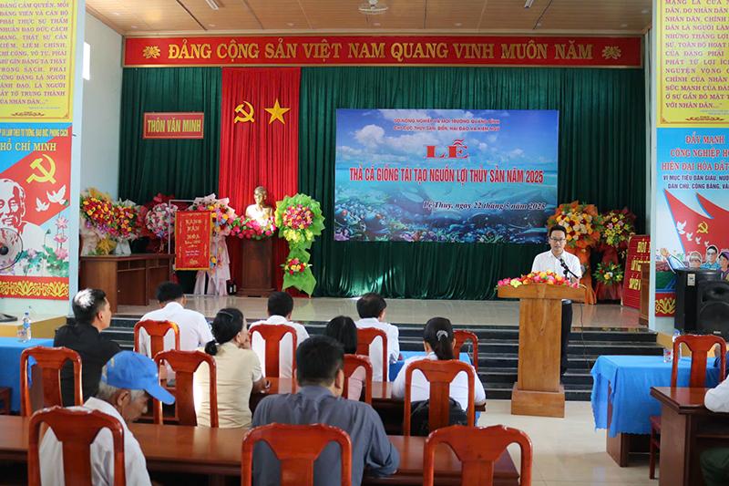 Quang cảnh lễ phát động.