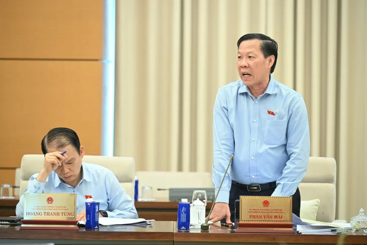 Chủ nhiệm Ủy ban Kinh tế và Tài Chính Phan Văn Mãi