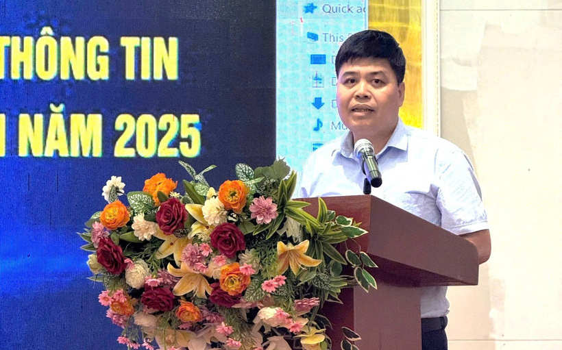Ông Nguyễn Xuân Bắc, Phó Giám đốc Sở Công Thương tỉnh Hưng Yên. Ảnh: Cục Thương mại điện tử và Kinh tế số