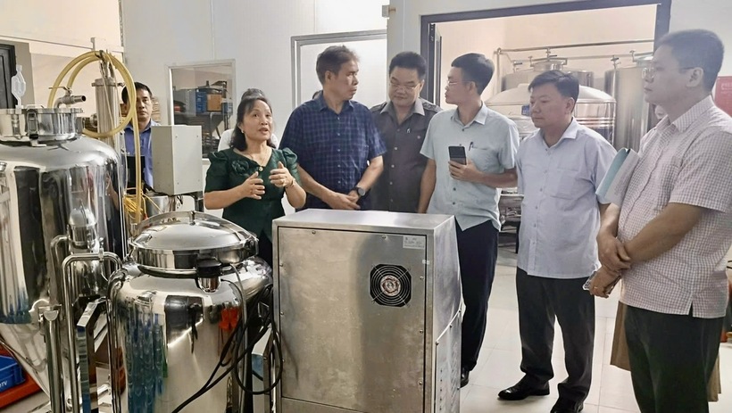 Minh Phúc An hiện đang phân phối sản phẩm rộng khắp tỉnh Vĩnh Phúc, đồng thời từng bước mở rộng thị trường ra Hà Nội và các tỉnh phía Bắc. Ảnh: Thu Thủy