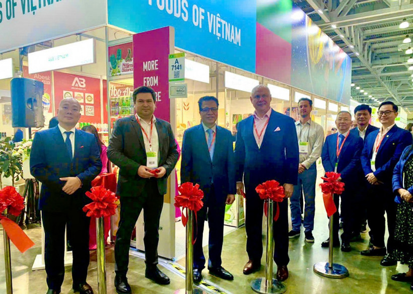 Hội chợ Quốc tế về Thực phẩm đồ uống Worldfood Moscow 2024 là cơ hội tốt để quảng bá cho ngành thực phẩm Việt Nam, cũng như các nhà xuất khẩu muốn khai thác thị trường Nga. Ảnh H.M