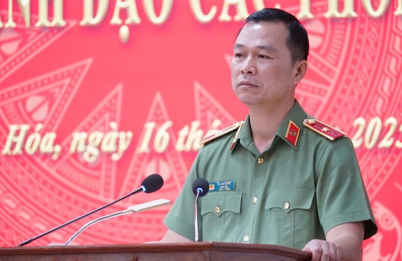 Thiếu tướng Tô Anh Dũng, Giám đốc Công an tỉnh Thanh Hóa. Ảnh: Công an Thanh Hóa