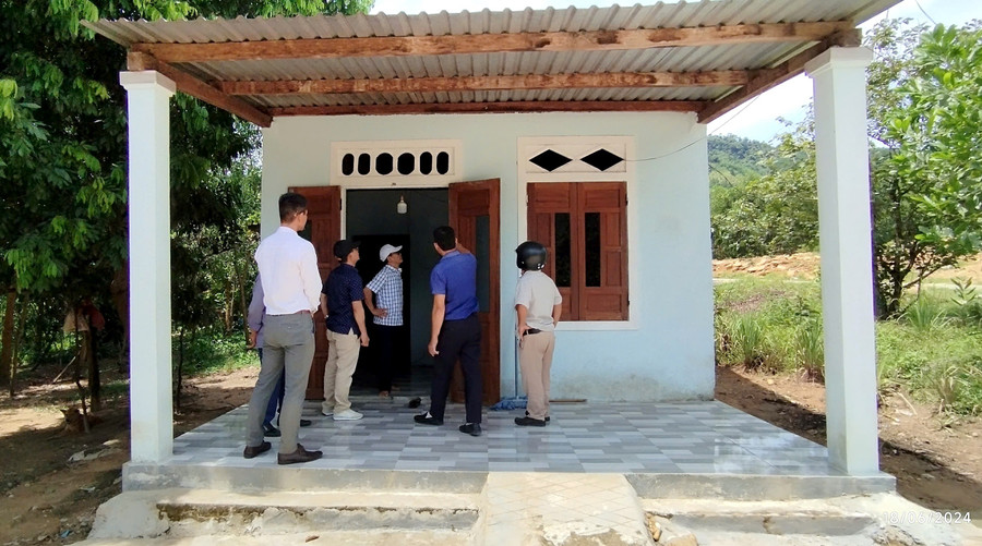 Nhiều căn nhà ở được xây mới cho đồng bào dân tộc thiểu số tại TP Huế. (Ảnh: Phòng Dân tộc, Ban Dân tộc Tôn giáo, Sở Nội vụ TP Huế)