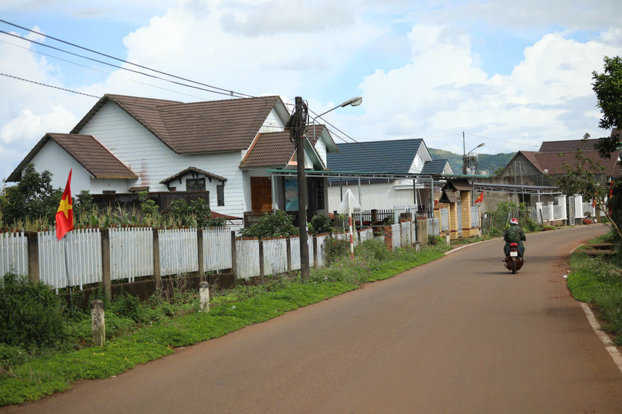 Những ngôi nhà khang trang tại