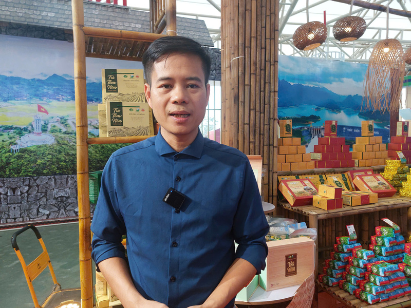 Ông Hứa Văn Thịnh, Giám đốc Hợp tác xã Chè La Bằng (Thái Nguyên)