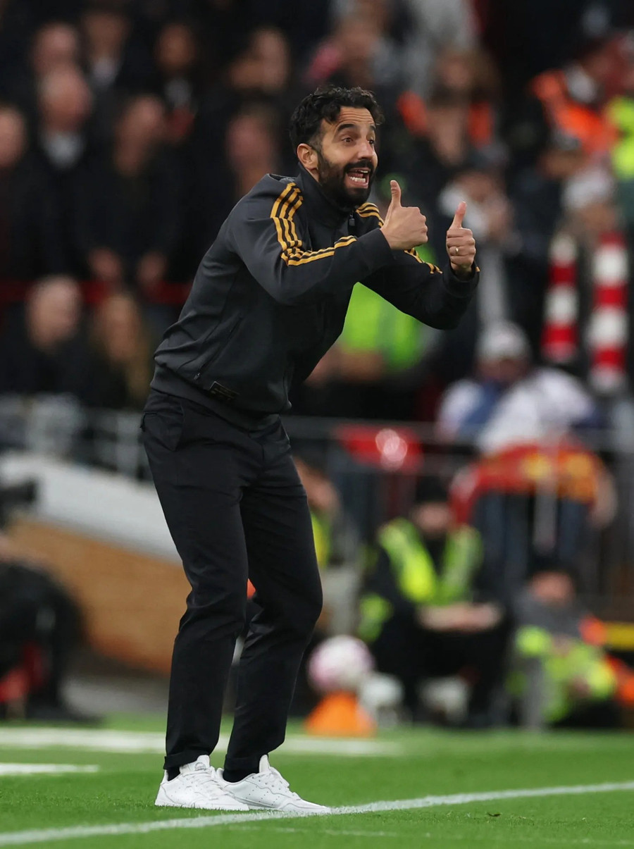 Chiến lược gia Ruben Amorim cho rằng các học trò đã mất tập trung đầu hiệp 2. man-utd.jpg