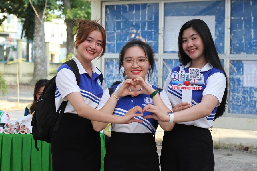 Sinh viên Trường Đại học Đồng Tháp.