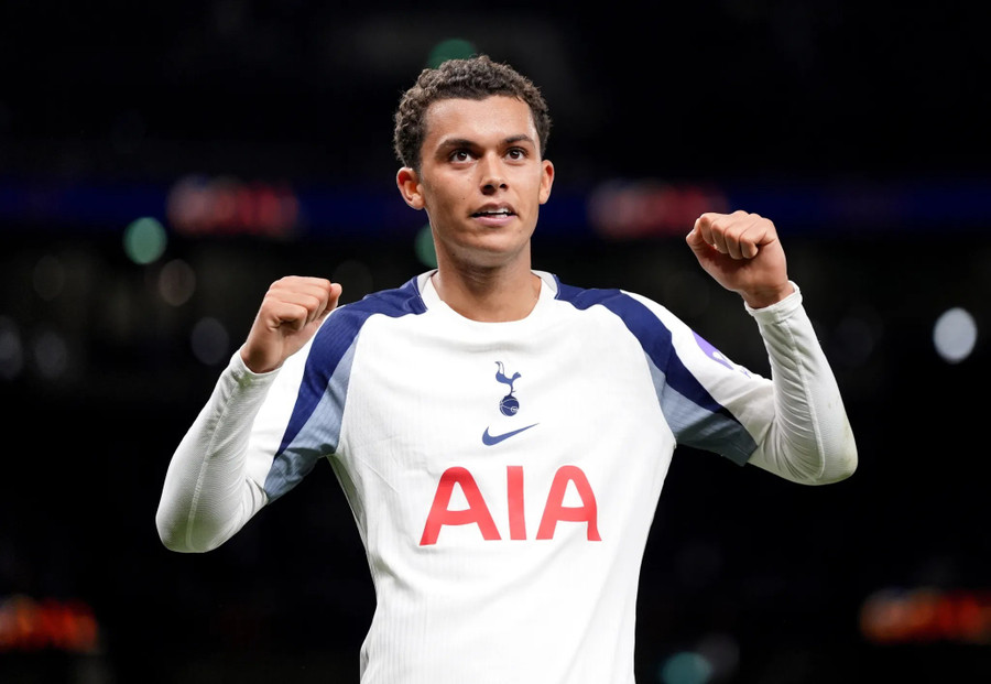 Ngôi sao 24 tuổi gia nhập Crystal Palace từ Tottenham với mức phí chuyển nhượng 35 triệu bảng Anh. Ảnh: PA 24-09-2025-brennan-johnson-10485.jpg