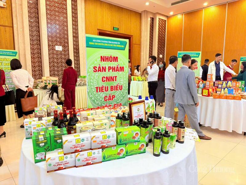 Nhóm sản phẩm công nghiệp nông thôn tiêu biểu cấp quốc gia của tỉnh Quảng Trị.