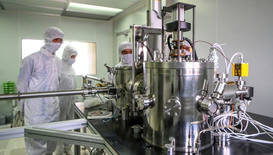 Bên trong phòng Lab của ĐH Quốc gia Hà Nội. Ảnh: VNU.